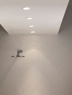 Astro Minima Round Fixed Bathroom Downlight in Matt White IP65 1249012