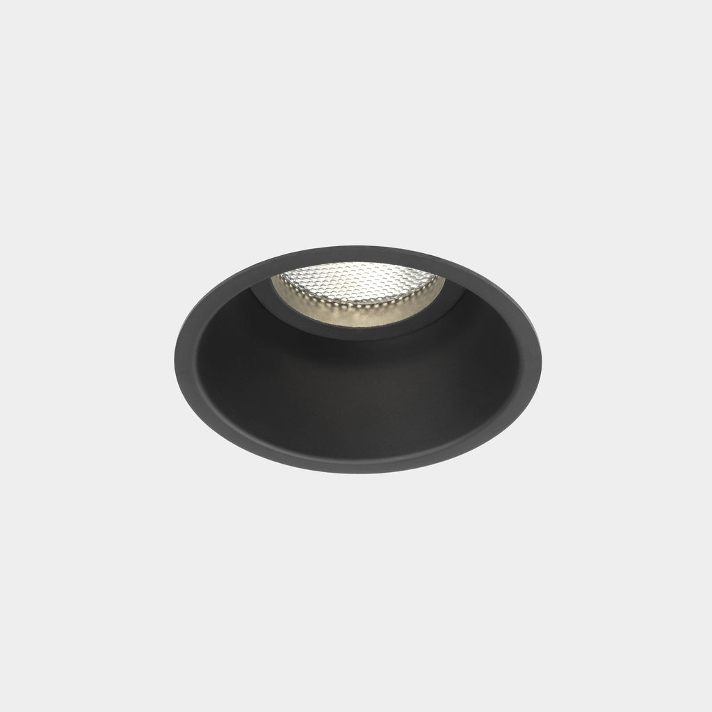 Astro Minima Round Fixed Downlight in Matt Black 1249015