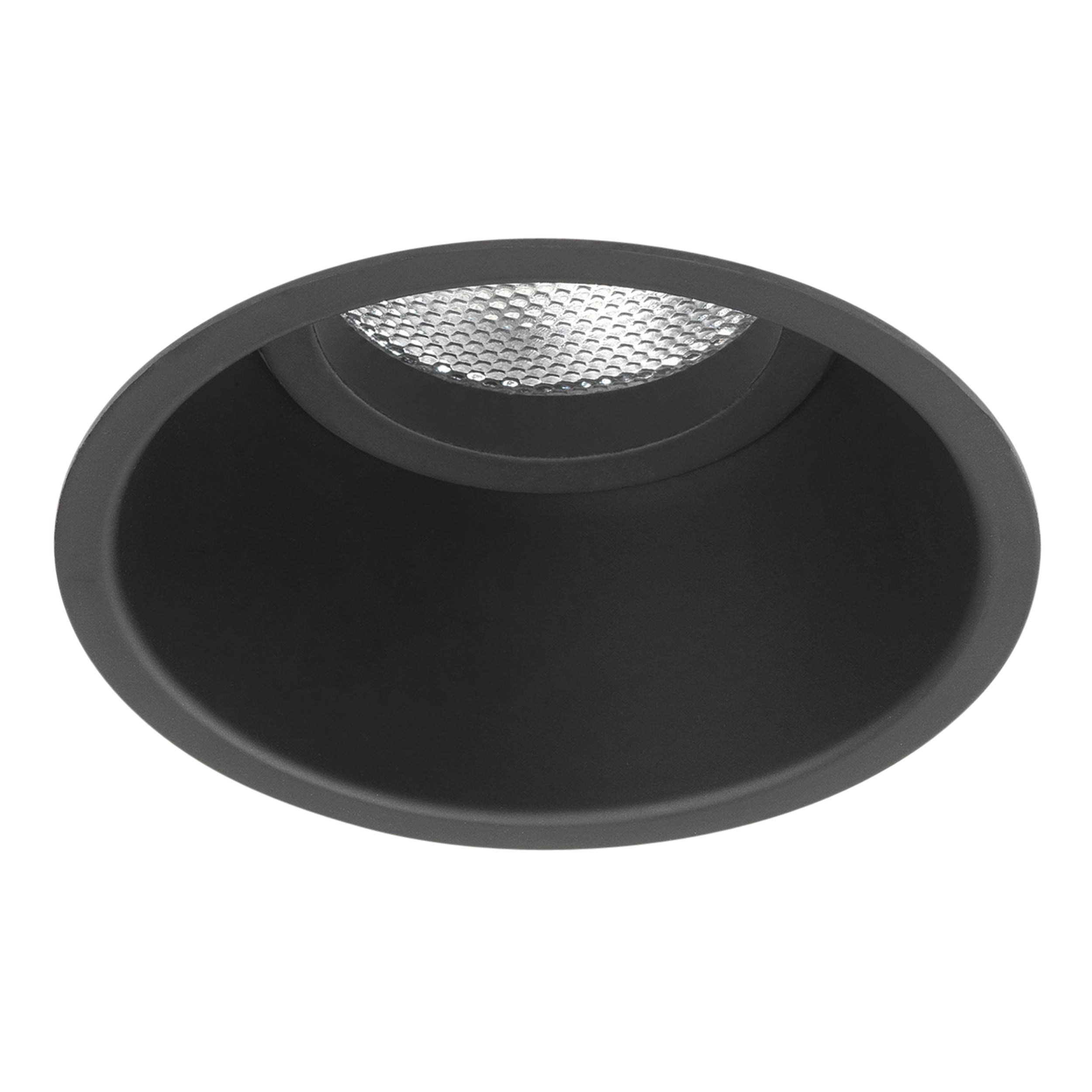 Astro Minima Round Fixed Downlight in Matt Black 1249015