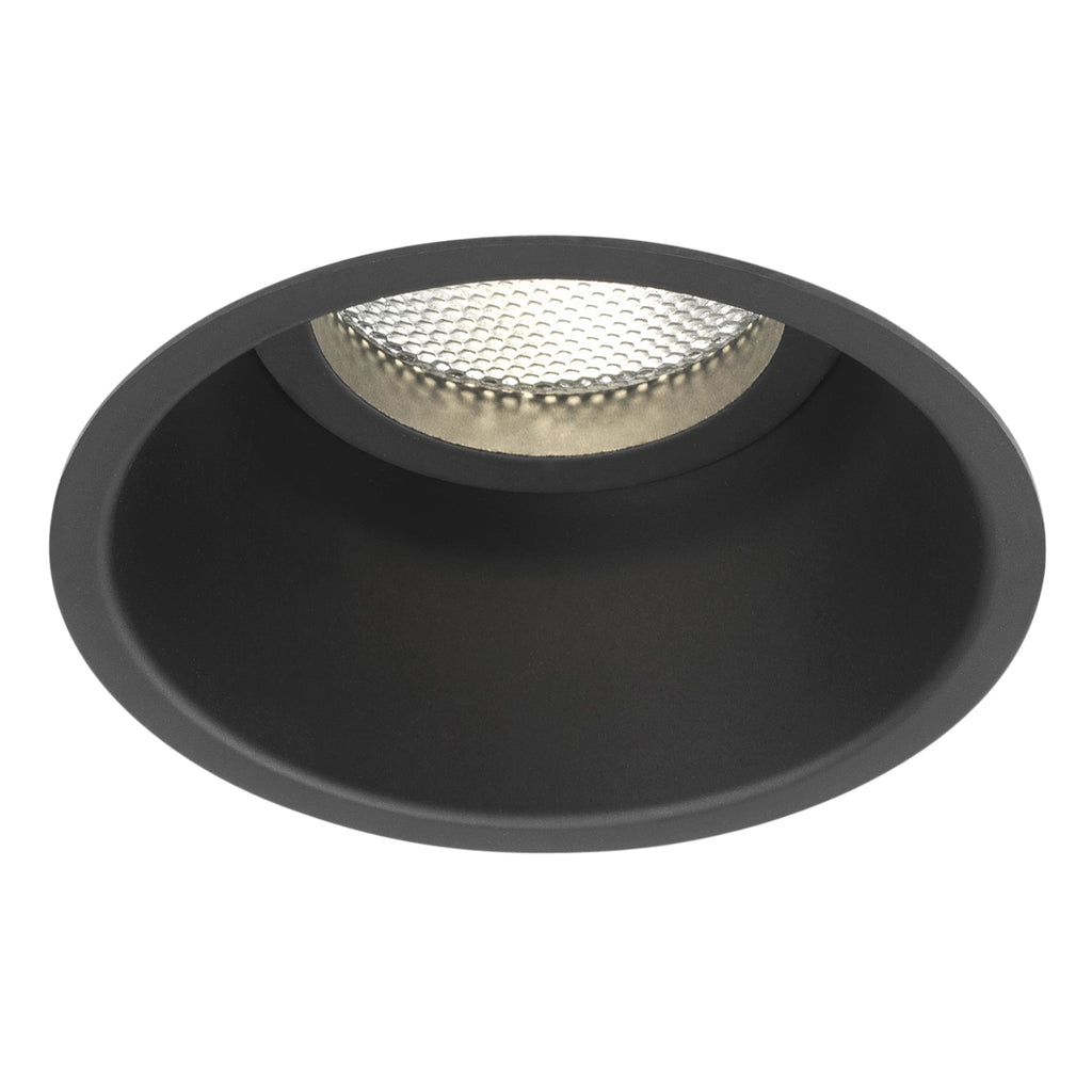 Astro Minima Round Fixed Downlight in Matt Black 1249015