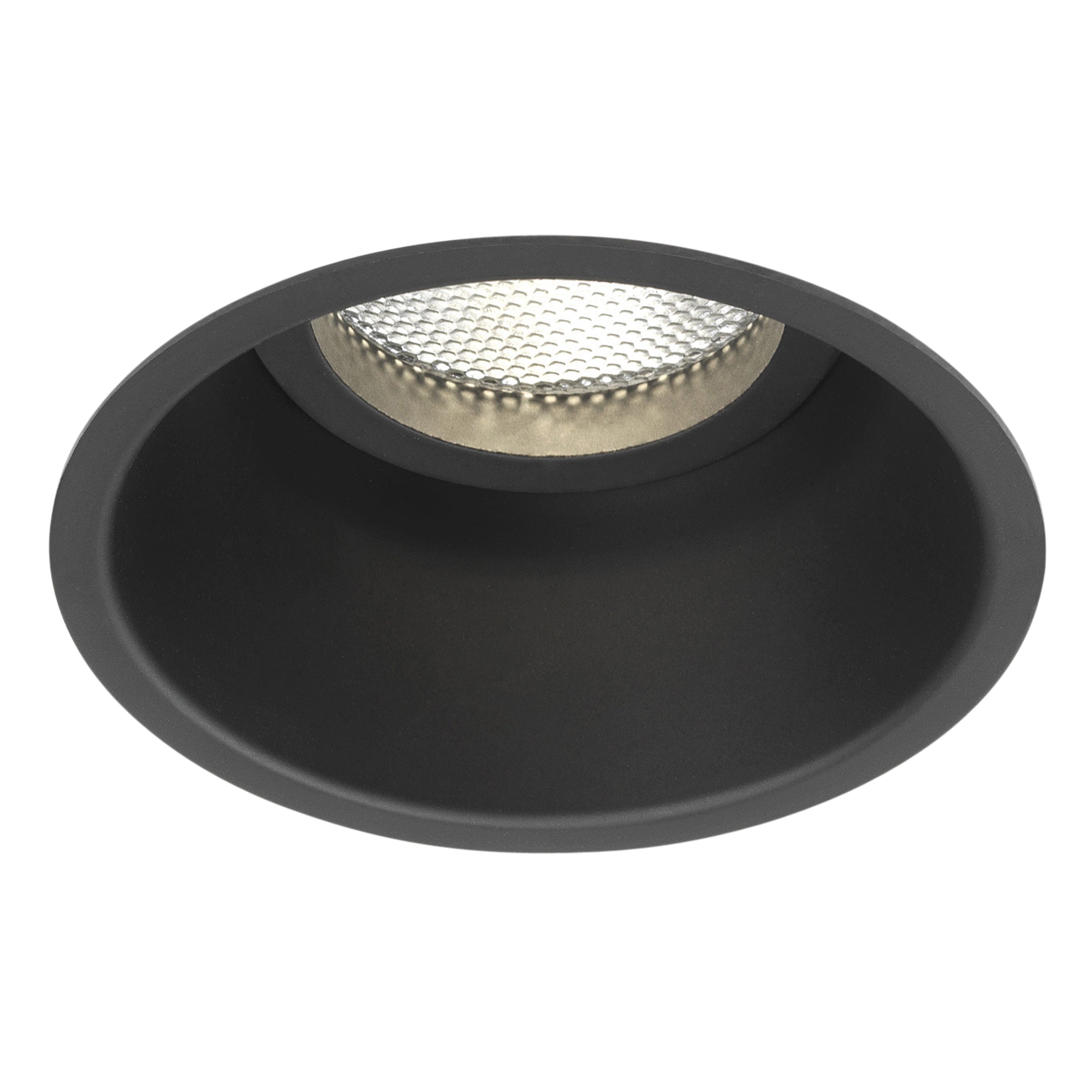Astro Minima Round Fixed Downlight in Matt Black 1249015