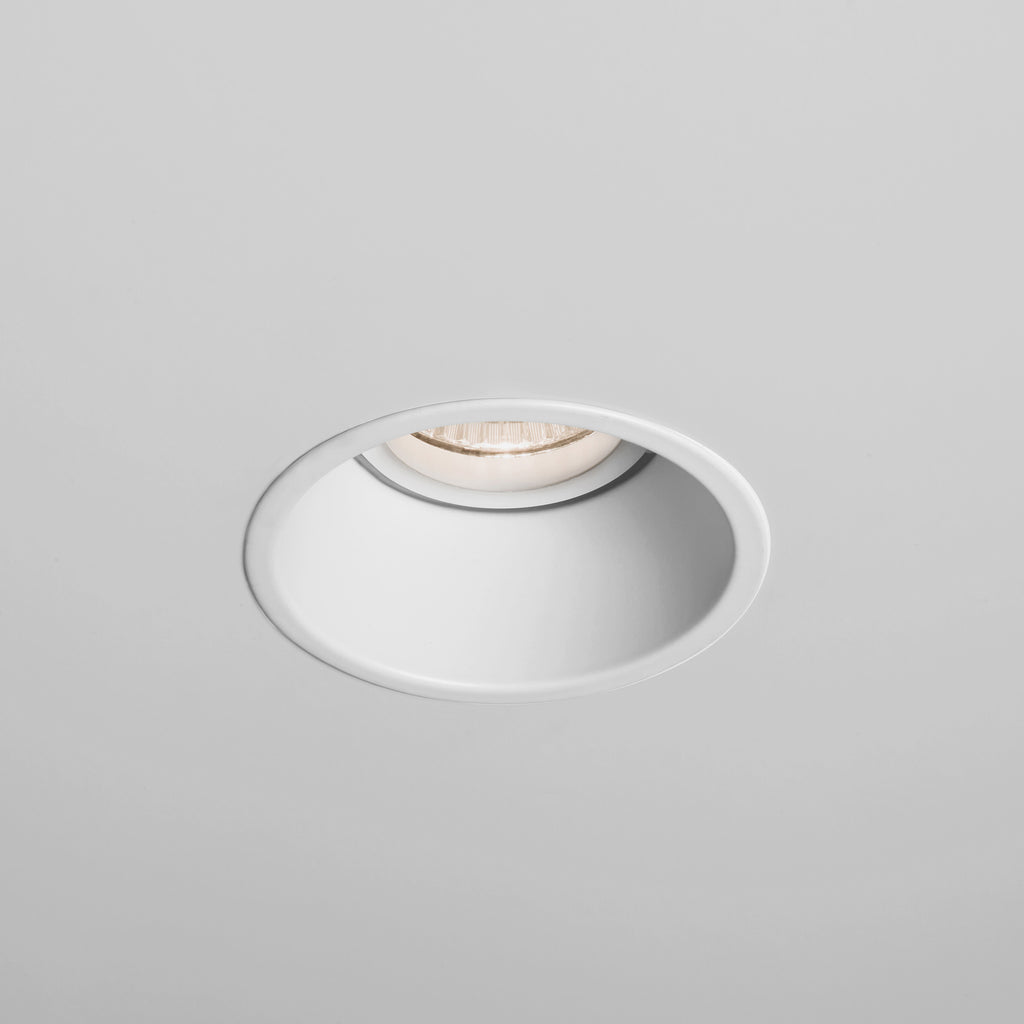 Astro Minima Round Fixed Downlight in Matt White 1249002 – Pack of 12 £11.78 each