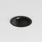Astro Minima Slimline 25 Fire-Rated Bathroom Downlight in Matt Black 1249037