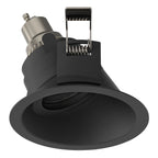 Astro Minima Slimline 25 Fire-Rated Bathroom Downlight in Matt Black 1249037