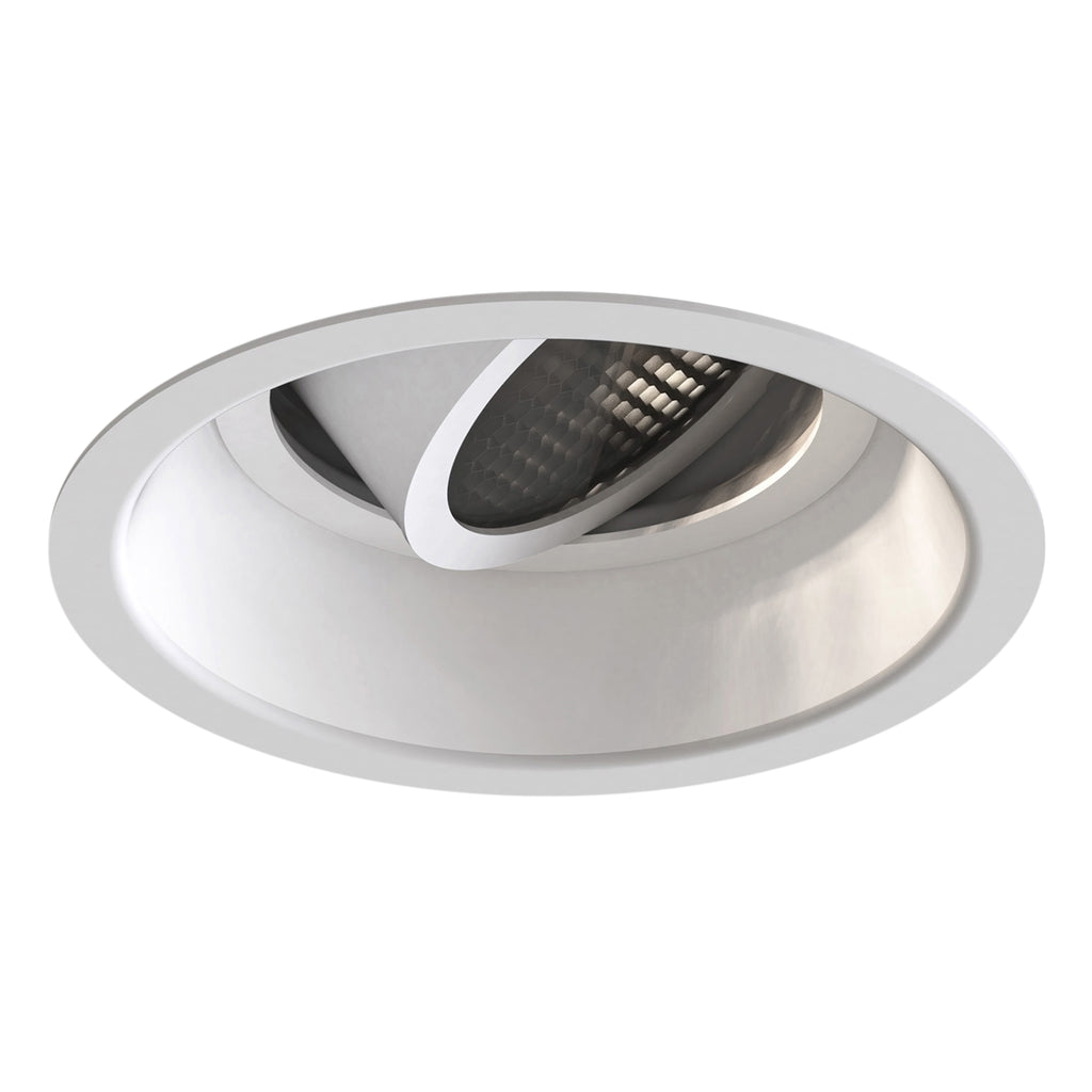 Astro Minima Slimline Round Adjustable Fire-Rated Downlight in Matt White 1249040 – Pack of 12 £24.58 each