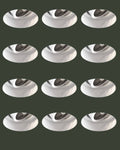 Astro Minima Slimline Round Adjustable Fire-Rated Downlight in Matt White 1249040 – Pack of 12 £24.58 each
