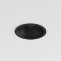 Astro Minima Slimline Round IP65 Fire-Rated Bathroom Downlight in Matt Black 1249035