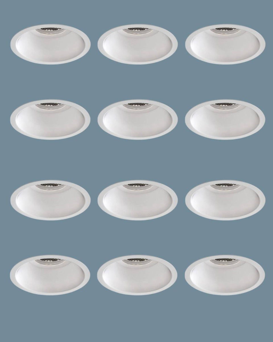Astro Minima Slimline Round IP65 Fire Rated Bathroom Downlight in Matt White 1249034 – Pack of 12 £22.50 each