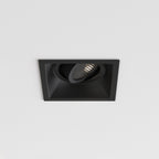 Astro Minima Slimline Square Adjustable Fire-Rated Downlight in Matt Black 1249043