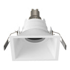 Astro Minima Slimline Square IP65 Fire-Rated Bathroom Downlight in Matt White 1249038