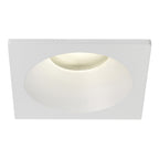 Astro Minima Square Bathroom Downlight in Matt White IP65 1249018