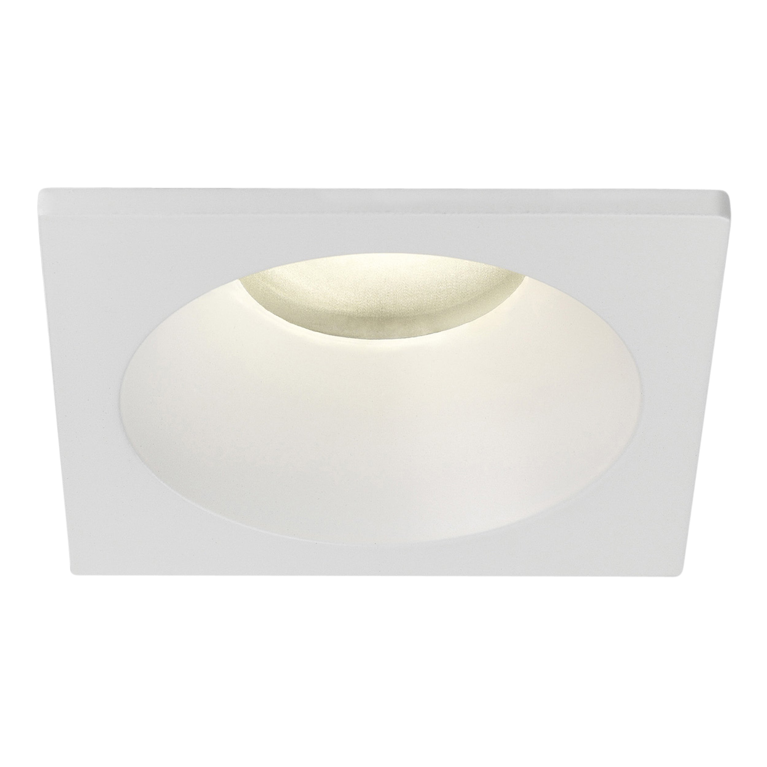 Astro Minima Square Bathroom Downlight in Matt White IP65 1249018