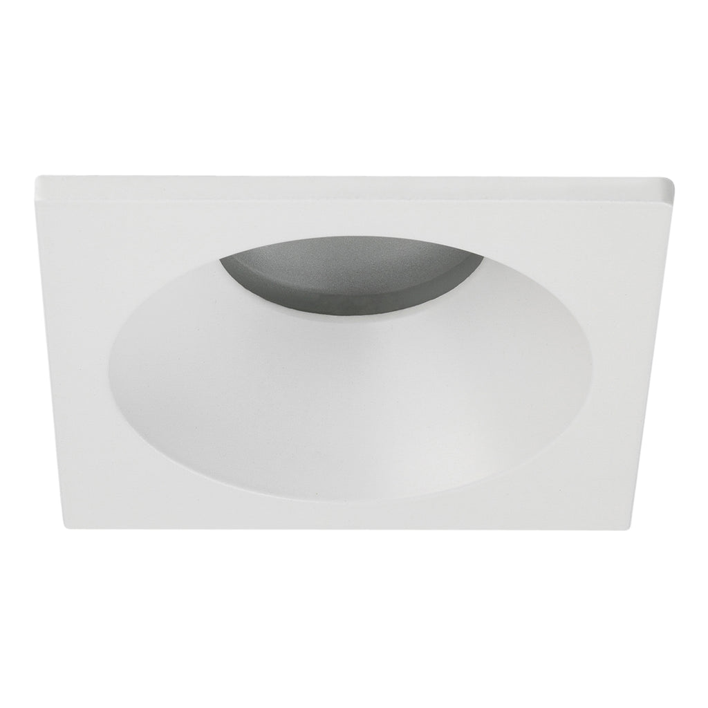 Astro Minima Square Bathroom Downlight in Matt White IP65 1249018