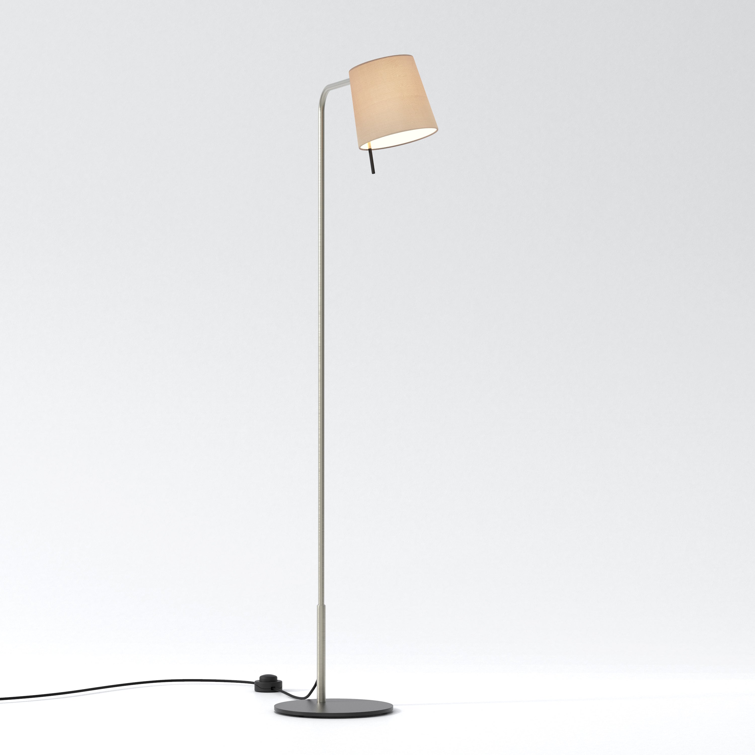 Astro Mitsu Floor Lamp in Matt Nickel REQUIRES LAMP
