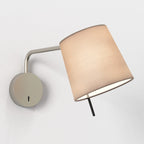 Astro Mitsu Swing Arm Wall Light in Matt Nickel
