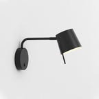 Astro Miura Swing Arm Wall Light in Matt Black