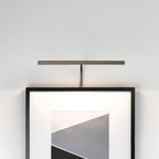 Astro Mondrian 400 Frame Mounted LED Picture Light in Bronze - DRIVER REQUIRED