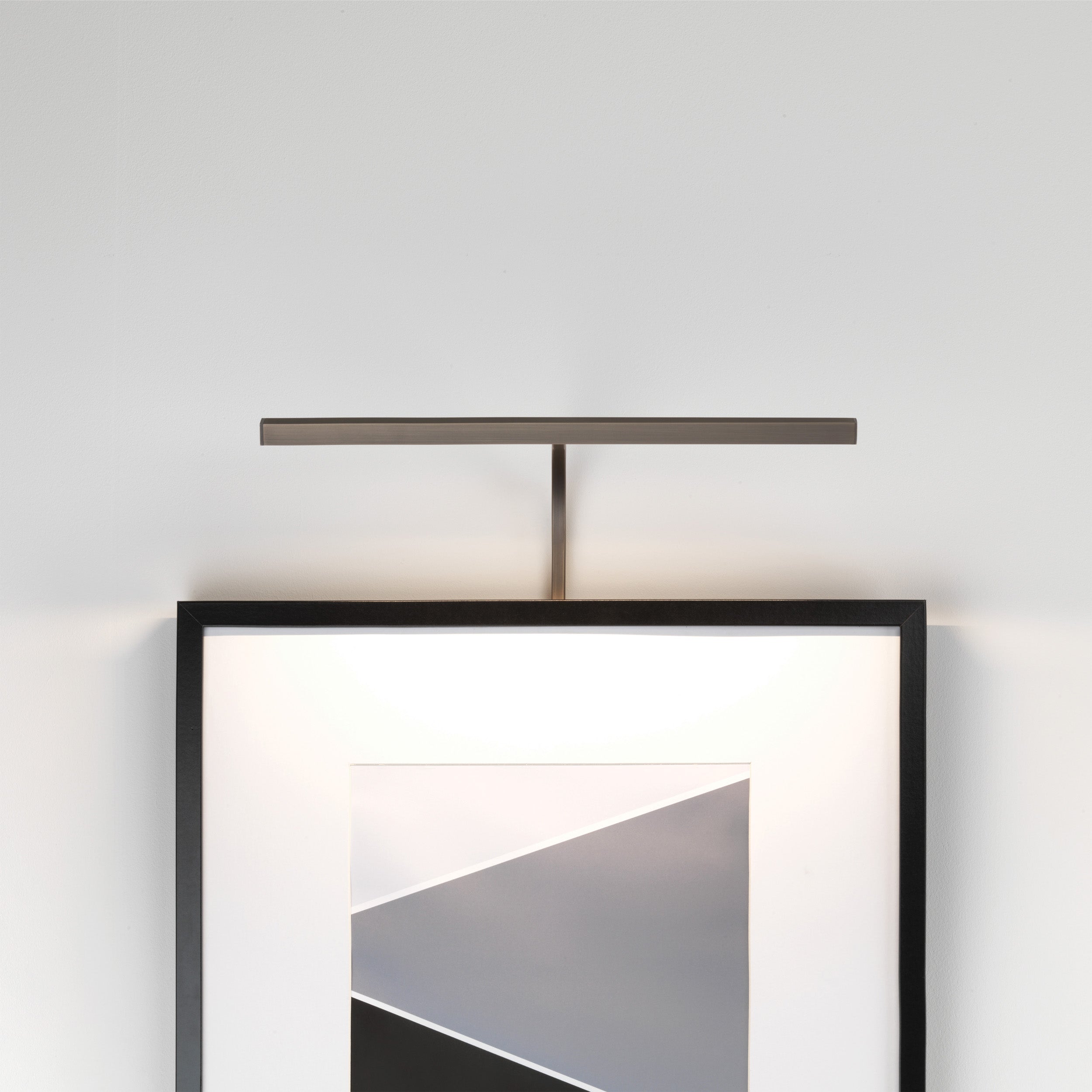 Astro Mondrian 400 Frame Mounted LED Picture Light in Bronze - DRIVER REQUIRED