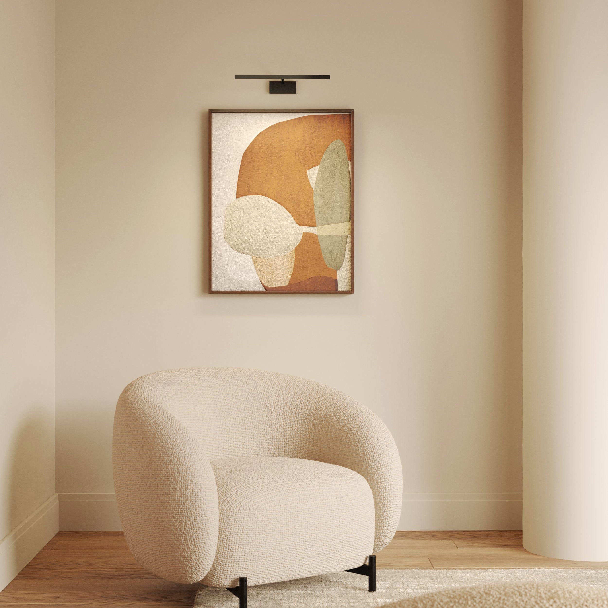Astro Mondrian 400 LED Picture Light in Matt Black