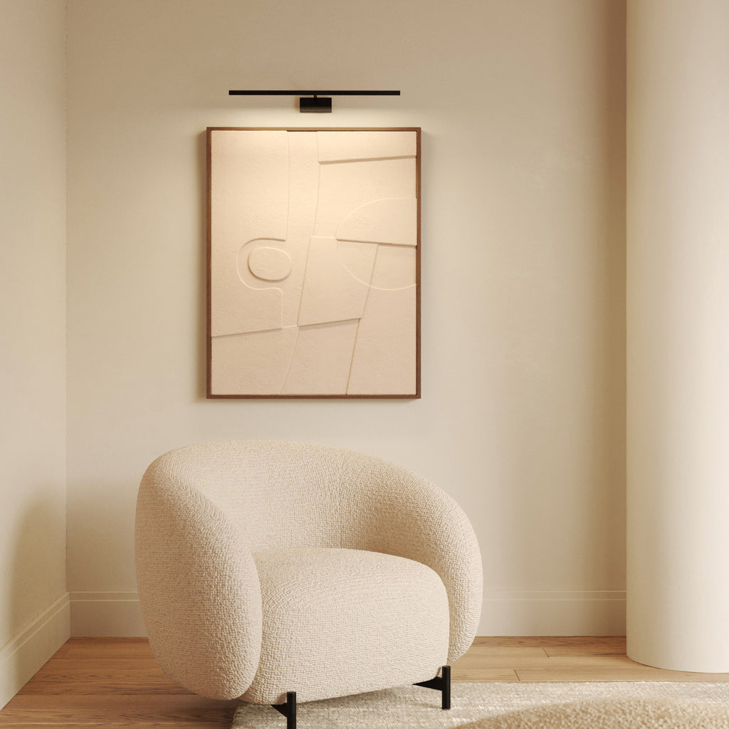 Astro Mondrian 600 LED Picture Light in Matt Black