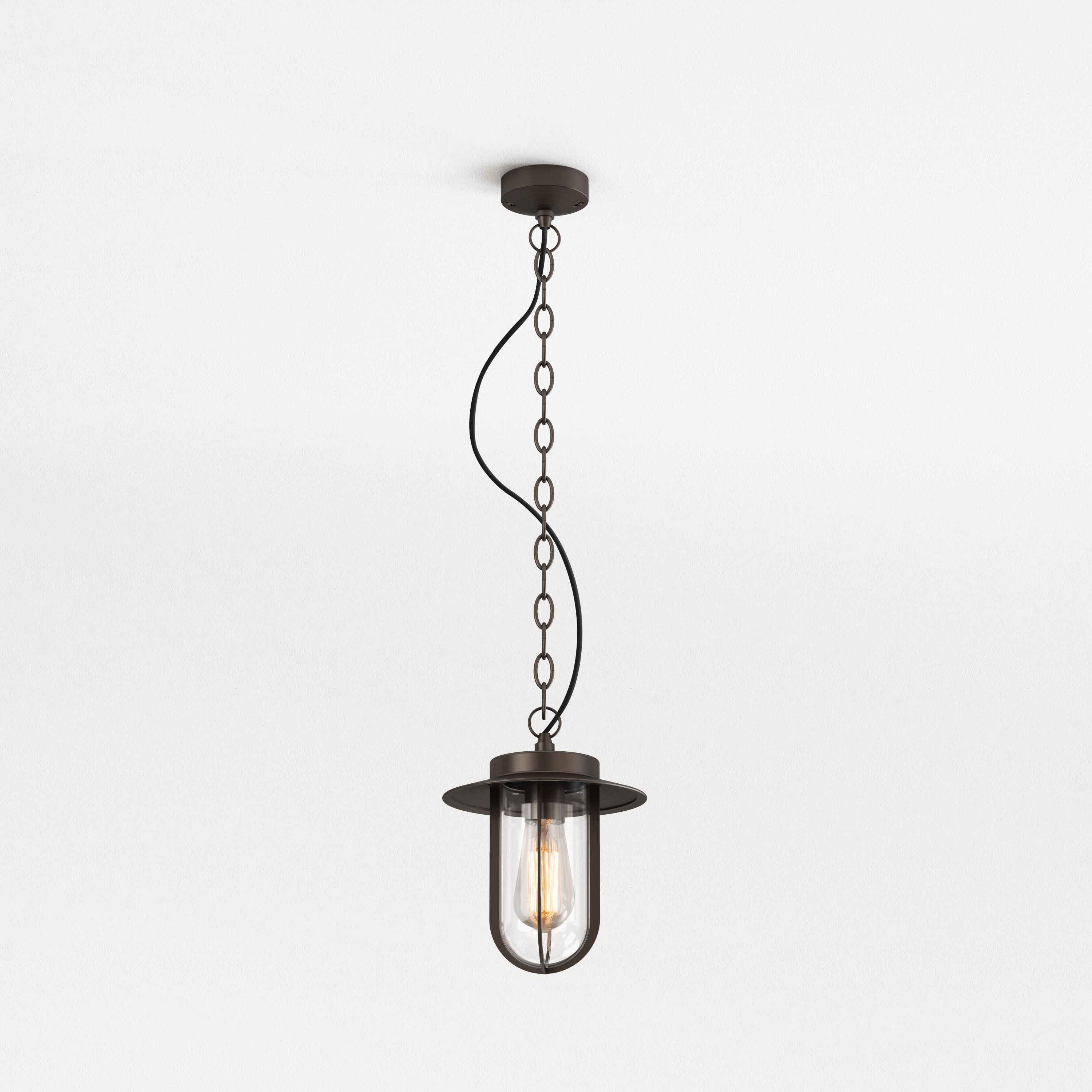 Astro Montparnasse Outdoor Pendant Light in Bronze