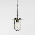 Astro Montparnasse Outdoor Pendant Light in Polished Nickel