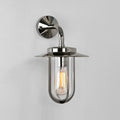 Astro Montparnasse Outdoor Wall Light in Polished Nickel