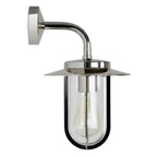 Astro Montparnasse Outdoor Wall Light in Polished Nickel