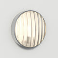 Astro Montreal 300 Round Outdoor Wall Light in Brushed Stainless Steel