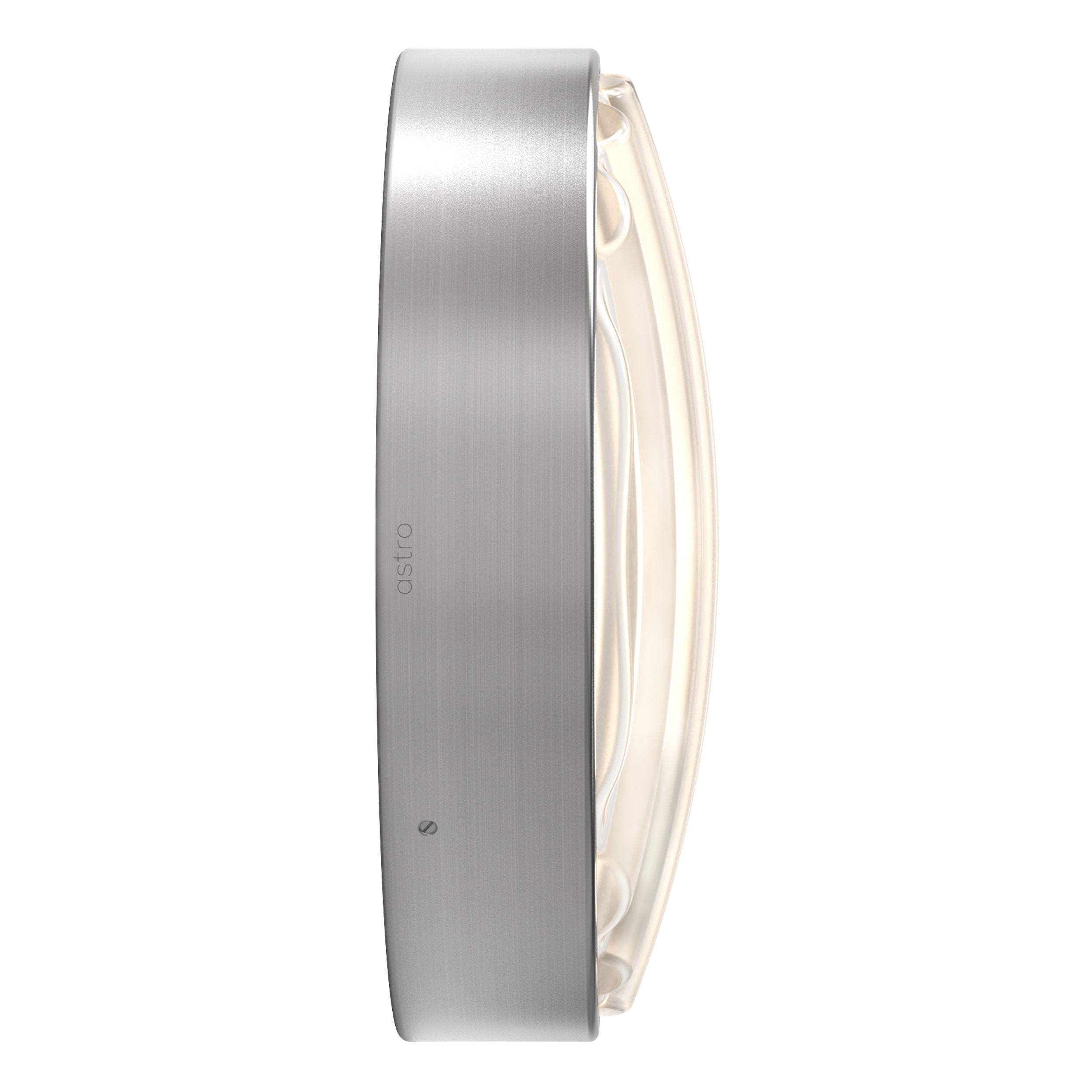 Astro Montreal 300 Round Outdoor Wall Light in Brushed Stainless Steel