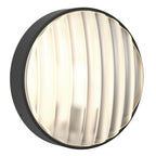 Astro Montreal 300 Round Outdoor Wall Light in Textured Black