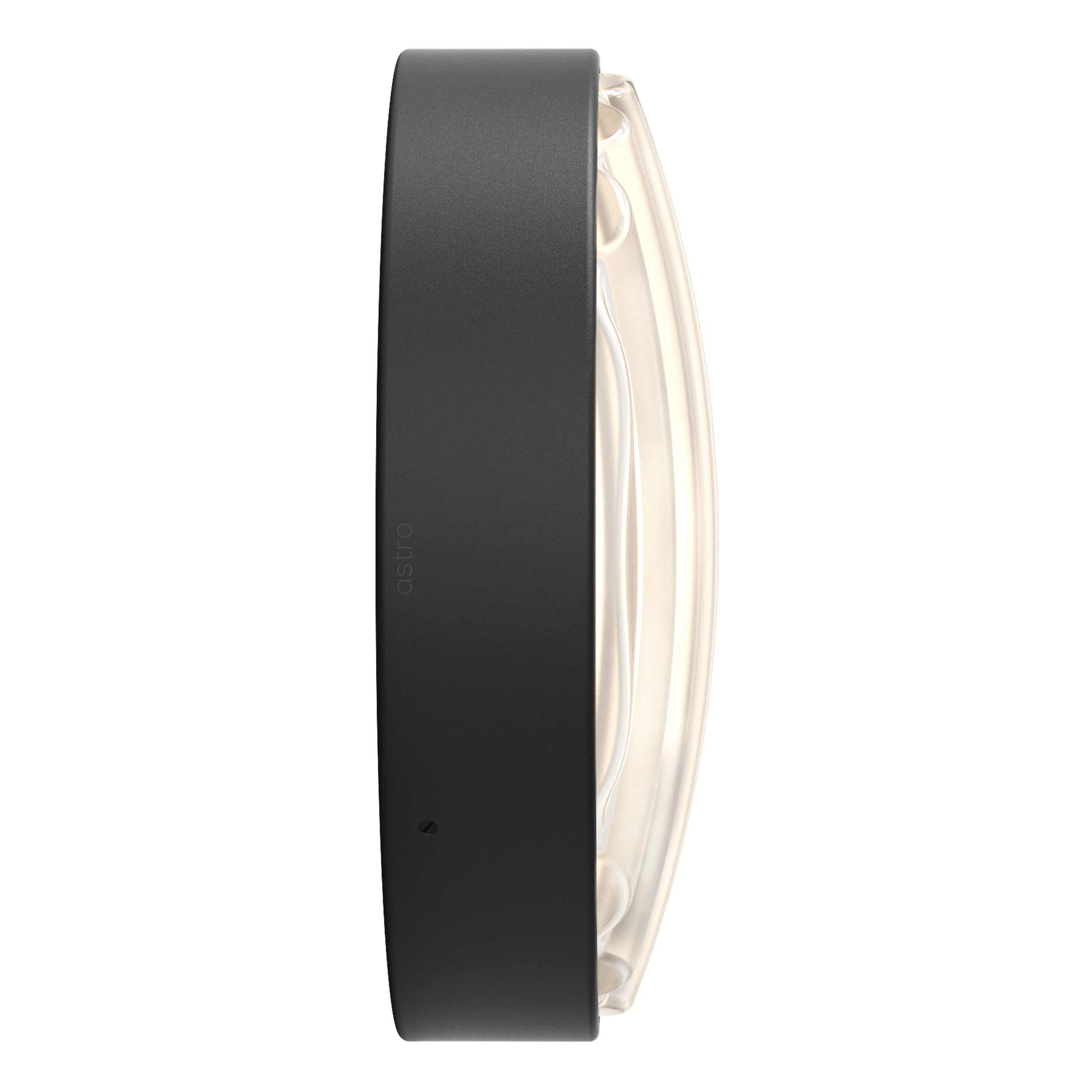 Astro Montreal 300 Round Outdoor Wall Light in Textured Black