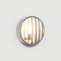 Astro Montreal Round Outdoor Wall Light in Brushed Stainless Steel