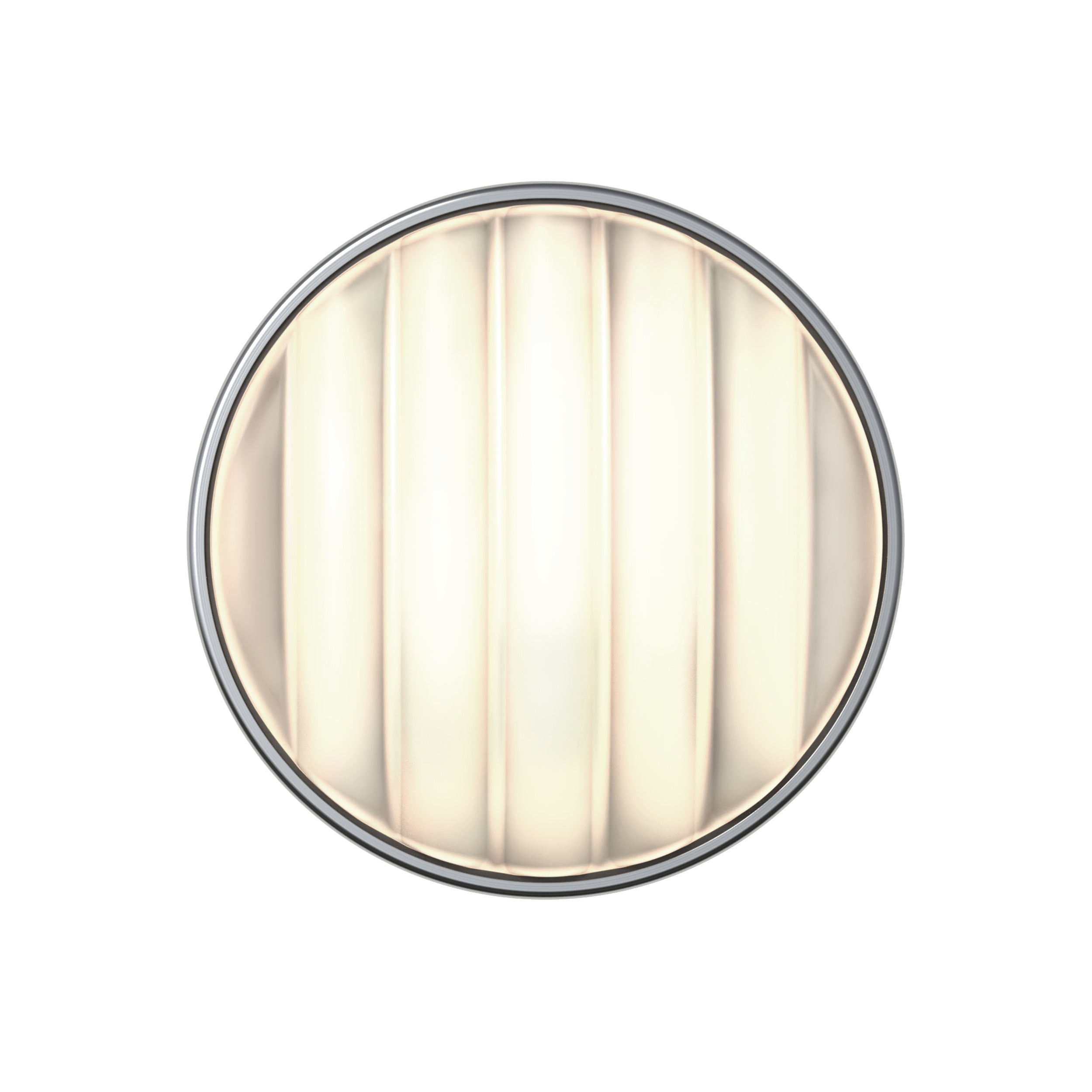 Astro Montreal Round Outdoor Wall Light in Brushed Stainless Steel