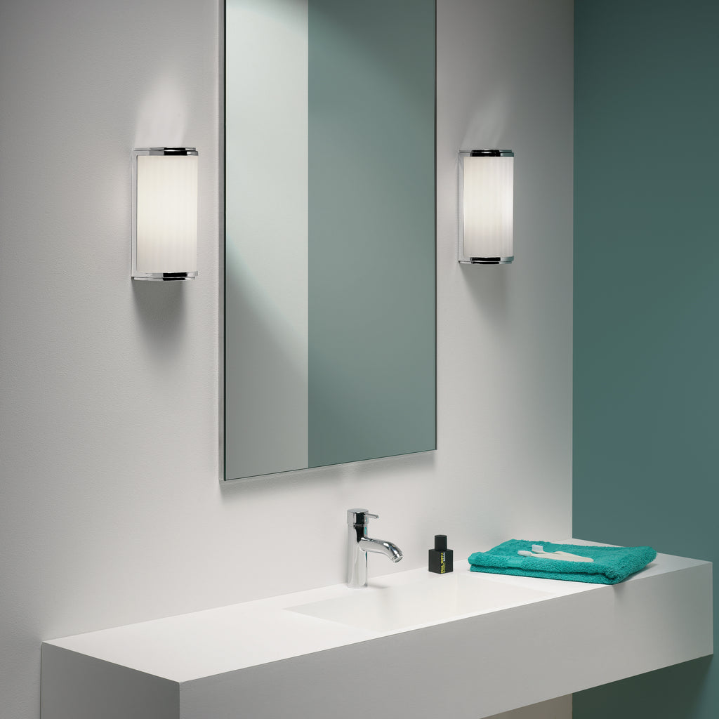 Astro Monza Classic 250 Bathroom Wall Light in Polished Chrome