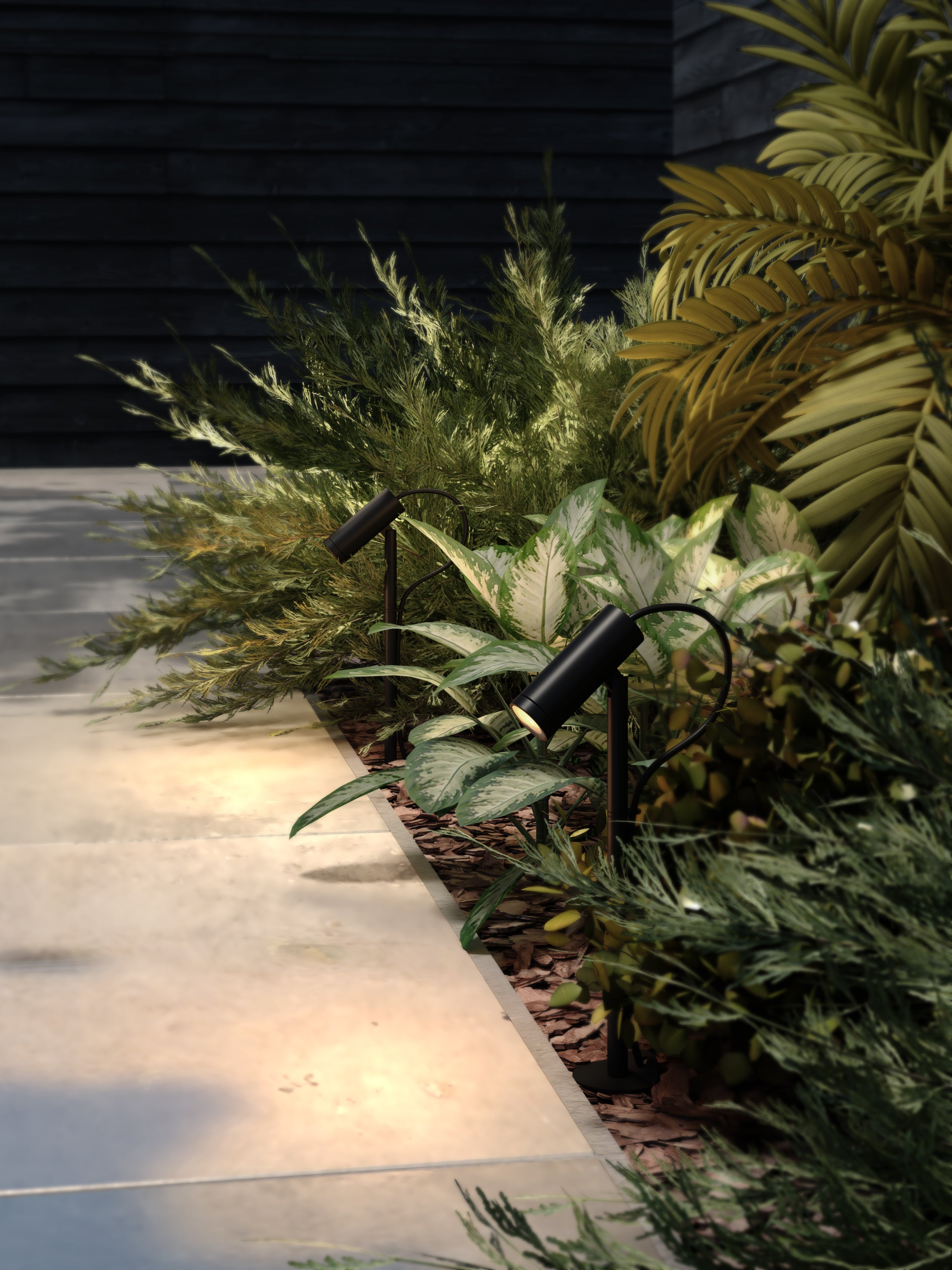 Astro Myos LED Outdoor Floor Lamp in Textured Black IP65 - DRIVER REQUIRED