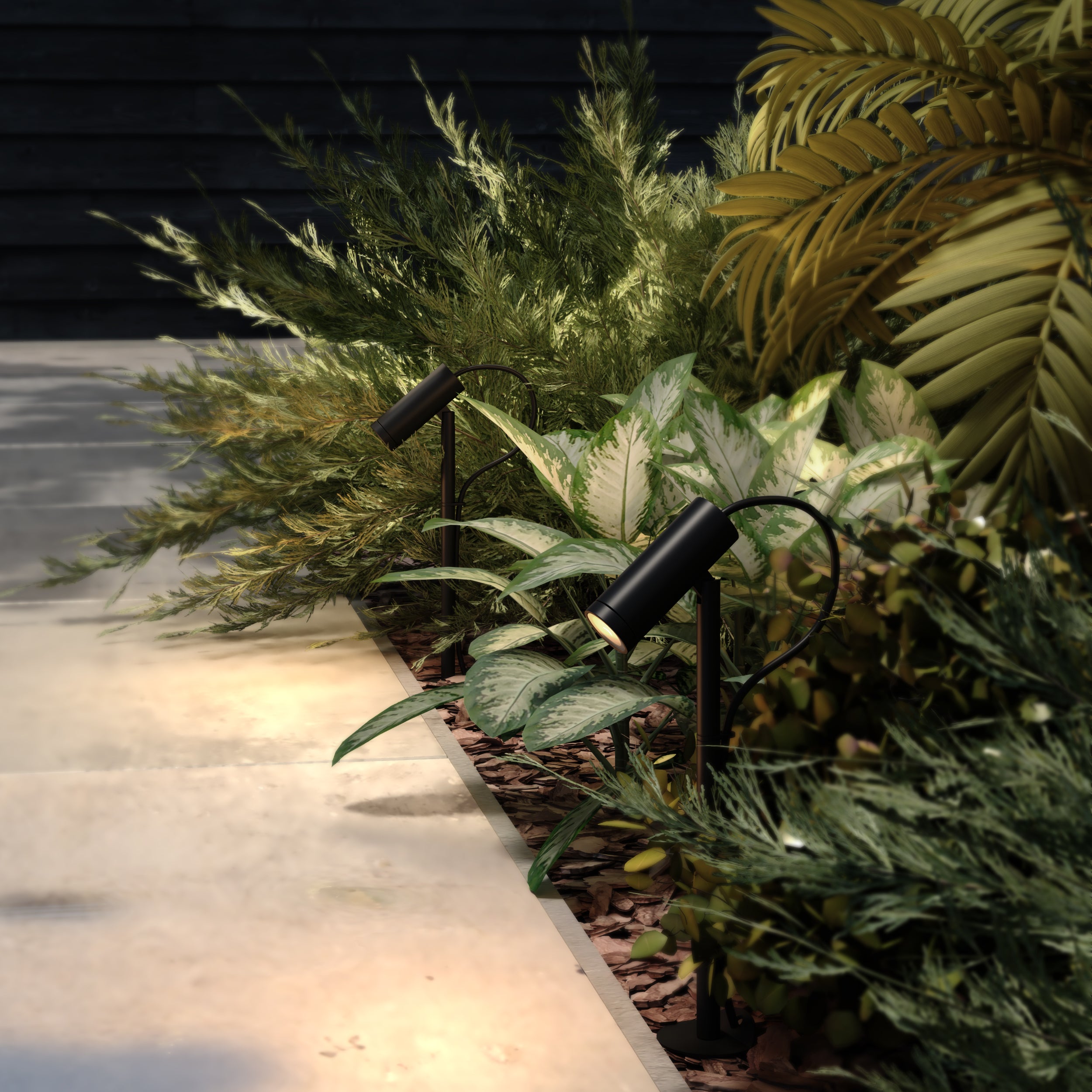 Astro Myos LED Outdoor Floor Lamp in Textured Black IP65 - DRIVER REQUIRED