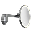 Astro Nagoya Bathroom Magnifying Mirror in Polished Chrome