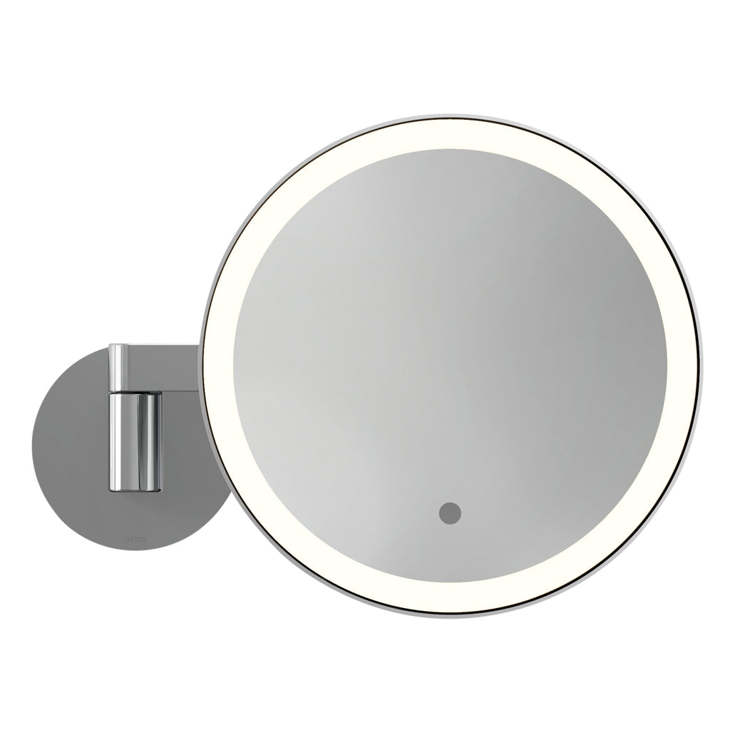 Astro Nagoya Bathroom Magnifying Mirror in Polished Chrome