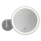 Astro Nagoya Bathroom Magnifying Mirror in Polished Chrome