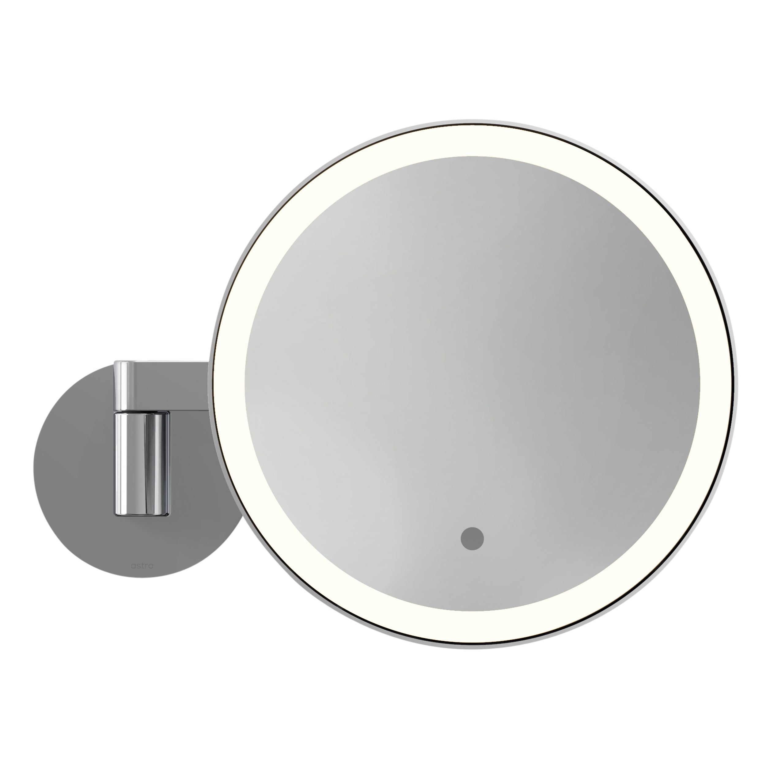 Astro Nagoya Bathroom Magnifying Mirror in Polished Chrome
