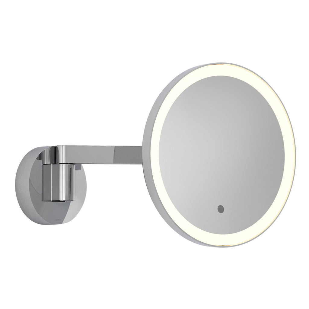 Astro Nagoya Bathroom Magnifying Mirror in Polished Chrome