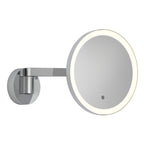 Astro Nagoya Bathroom Magnifying Mirror in Polished Chrome
