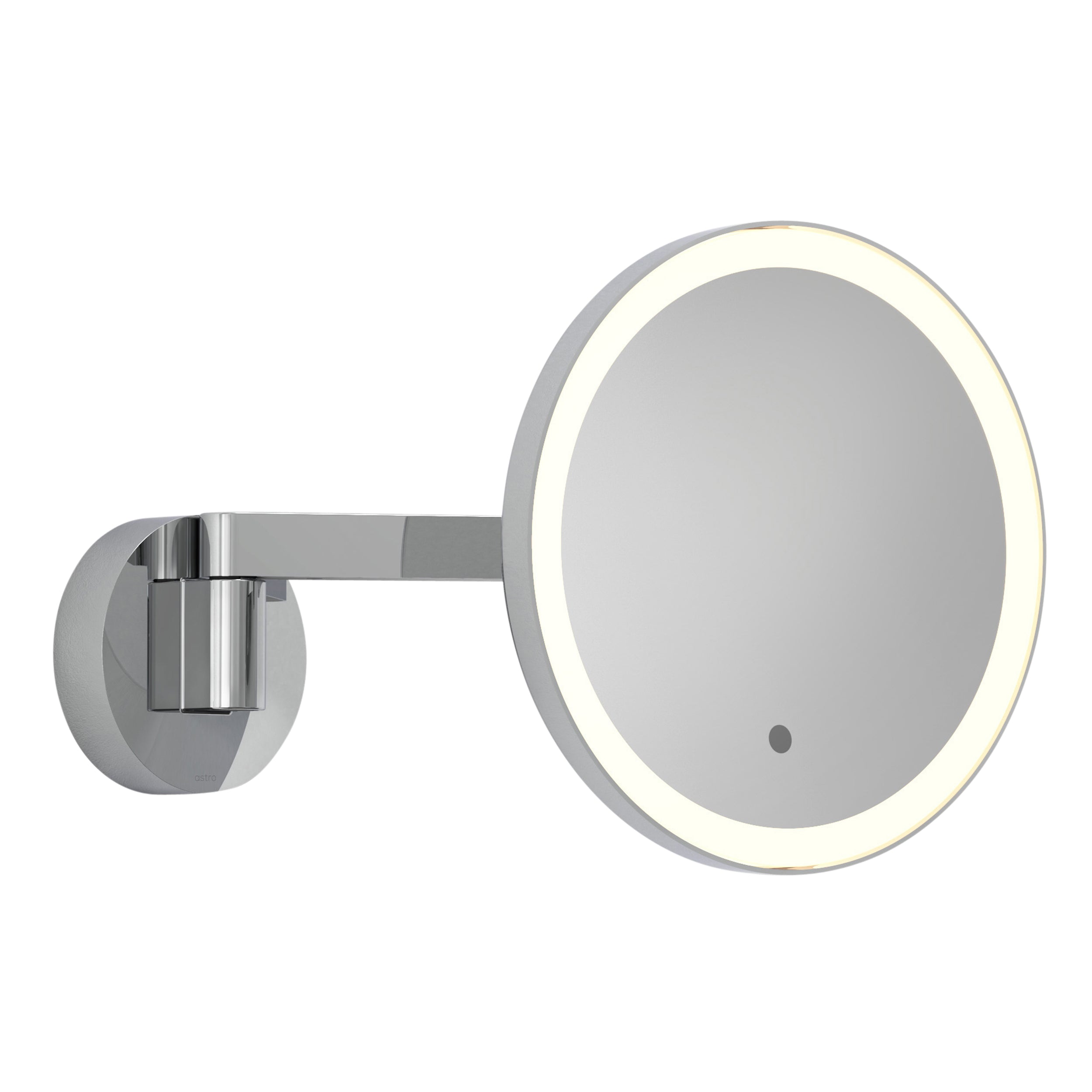 Astro Nagoya Bathroom Magnifying Mirror in Polished Chrome