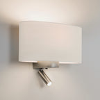 Astro Napoli Reader LED Reading Light in Matt Nickel without Shade