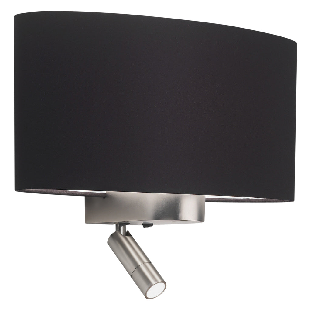 Astro Napoli Reader LED Reading Light in Matt Nickel without Shade