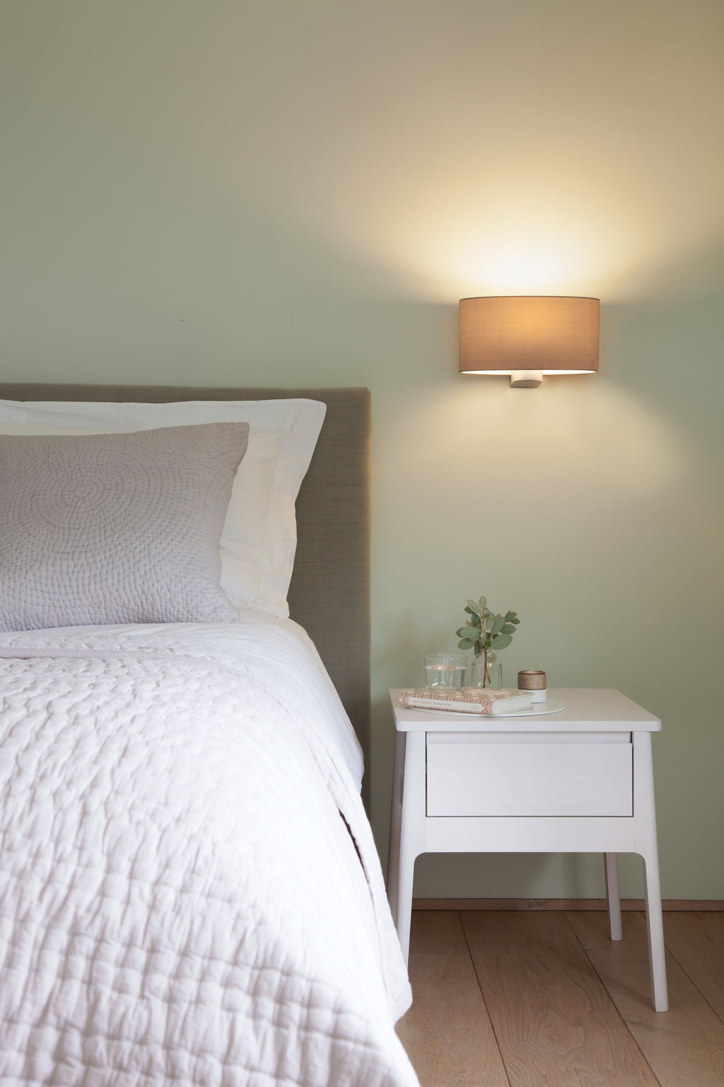 Astro Napoli Wall Light in Matt Nickel REQUIRES SHADE
