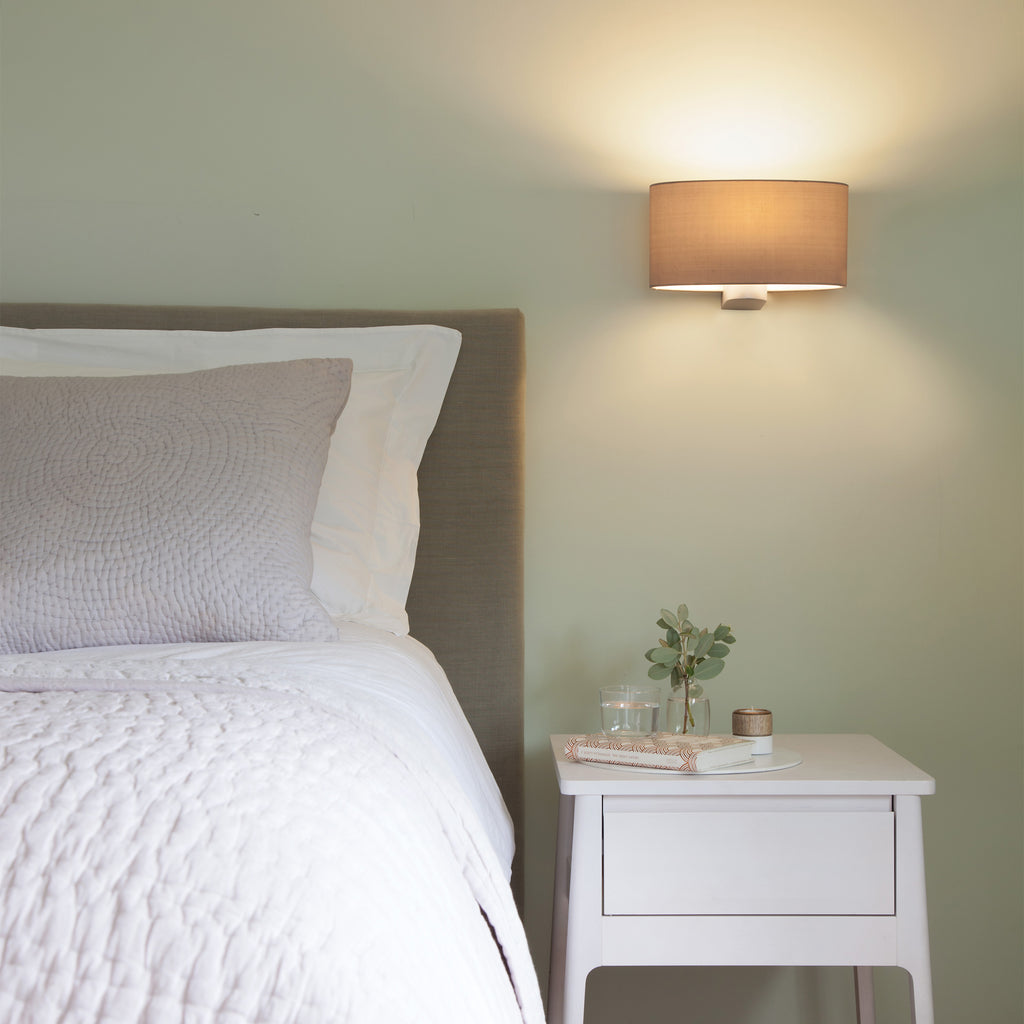 Astro Napoli Wall Light in Matt Nickel REQUIRES SHADE