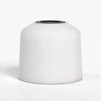 Astro Nara Cone Glass Shade in White (Opal)