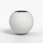 Astro Nara Globe Glass Shade in White (Opal)